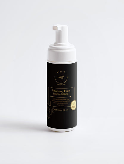 Cleansing Foam, Bloom & Rice